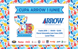 Vino si tu la Cupa Copiilor Arrow 1 iunie, lacul Titan, parcul IOR!